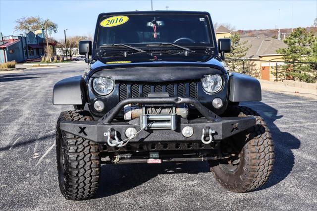 used 2016 Jeep Wrangler Unlimited car, priced at $24,500