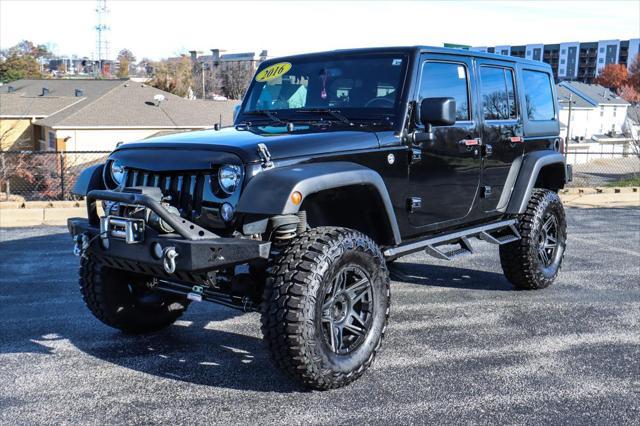 used 2016 Jeep Wrangler Unlimited car, priced at $24,500