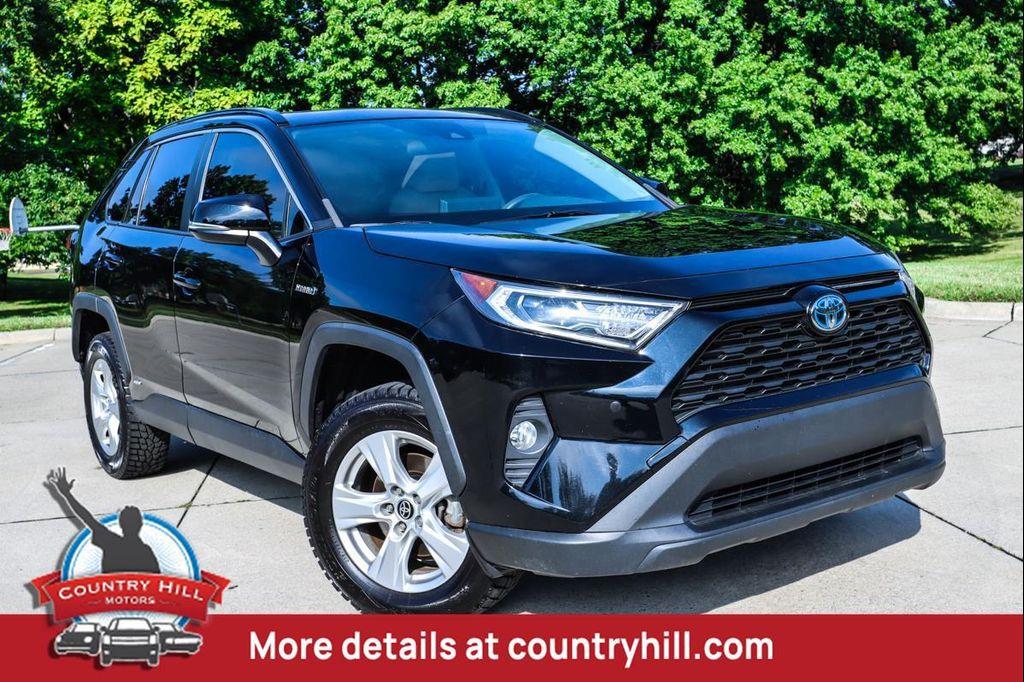 used 2021 Toyota RAV4 Hybrid car, priced at $23,500