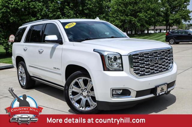 used 2018 GMC Yukon car, priced at $28,000