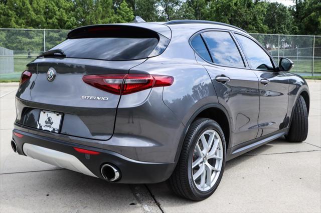 used 2018 Alfa Romeo Stelvio car, priced at $21,500