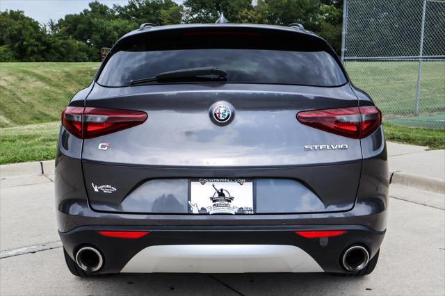 used 2018 Alfa Romeo Stelvio car, priced at $21,500