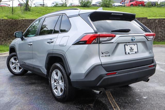 used 2021 Toyota RAV4 Hybrid car, priced at $23,000