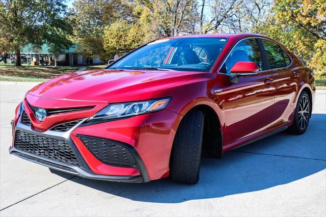 used 2021 Toyota Camry car, priced at $27,000