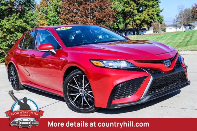 used 2021 Toyota Camry car, priced at $27,000