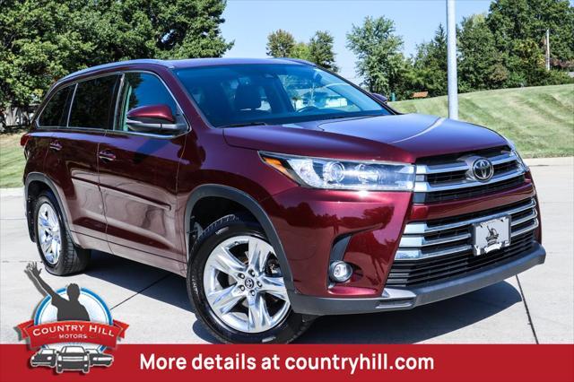 used 2019 Toyota Highlander car, priced at $26,000