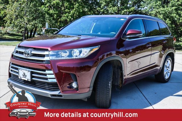 used 2019 Toyota Highlander car, priced at $26,000