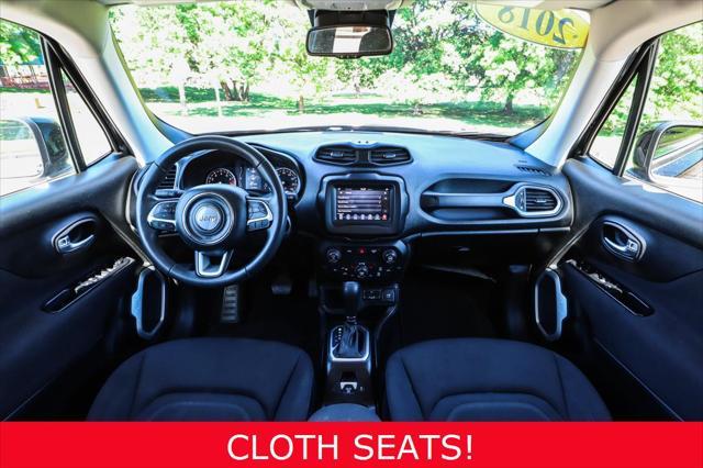 used 2018 Jeep Renegade car, priced at $13,925