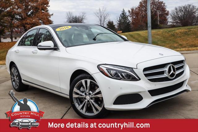 used 2016 Mercedes-Benz C-Class car, priced at $18,000