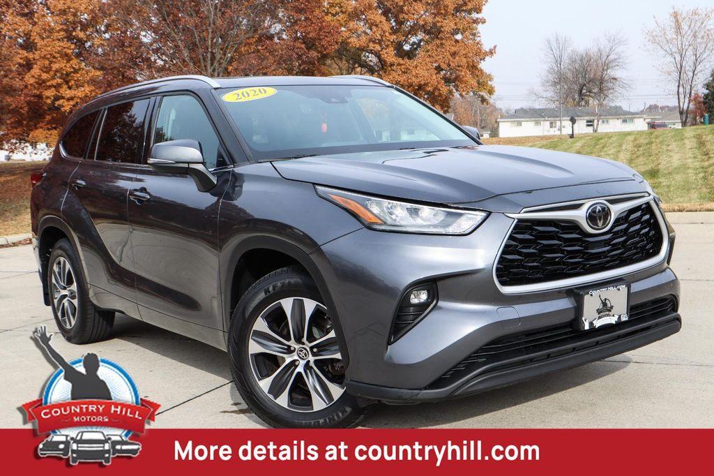 used 2020 Toyota Highlander car, priced at $29,750