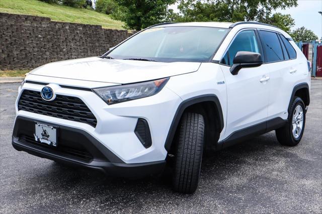 used 2021 Toyota RAV4 Hybrid car, priced at $25,247