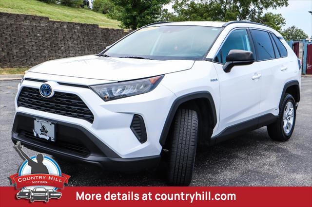 used 2021 Toyota RAV4 Hybrid car, priced at $25,247