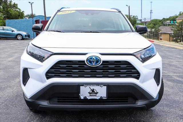 used 2021 Toyota RAV4 Hybrid car, priced at $25,247