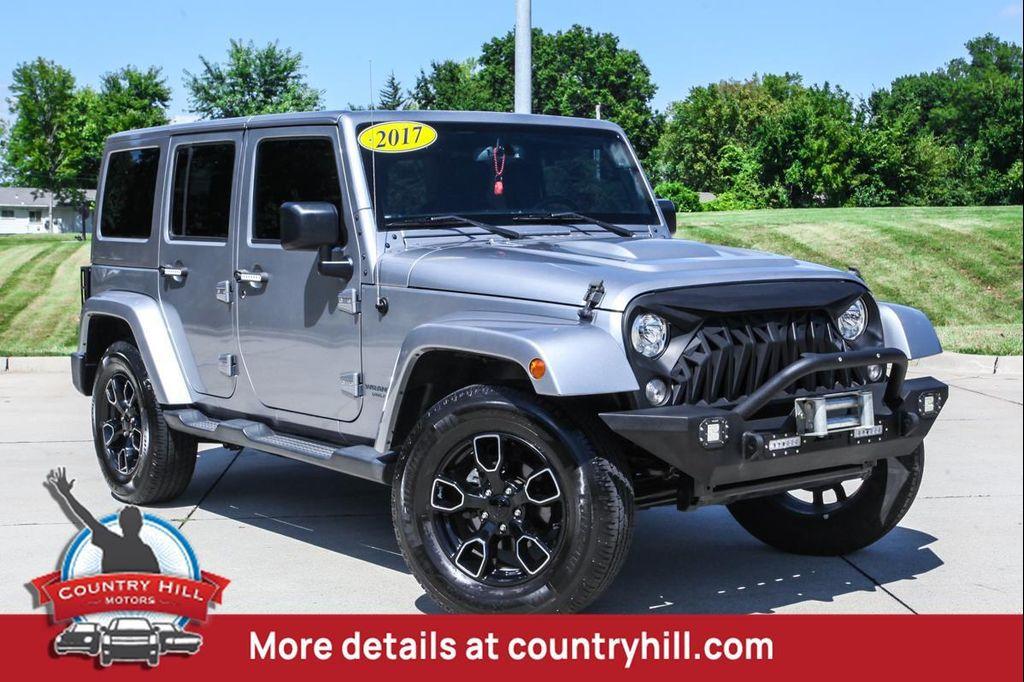 used 2017 Jeep Wrangler Unlimited car, priced at $24,700