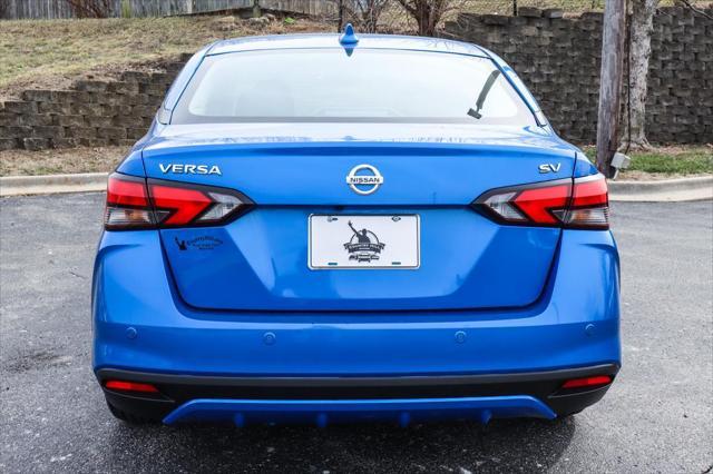 used 2021 Nissan Versa car, priced at $15,500