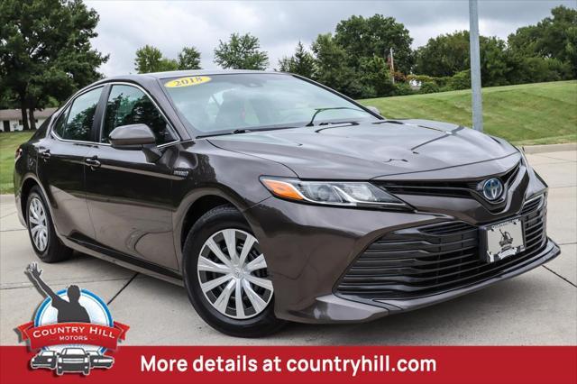 used 2018 Toyota Camry Hybrid car, priced at $17,000