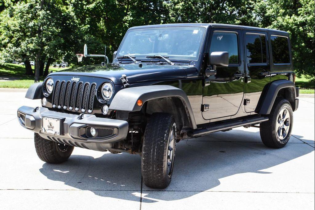 used 2014 Jeep Wrangler Unlimited car, priced at $15,000