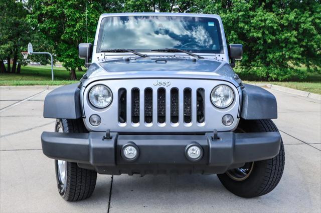 used 2014 Jeep Wrangler Unlimited car, priced at $17,500