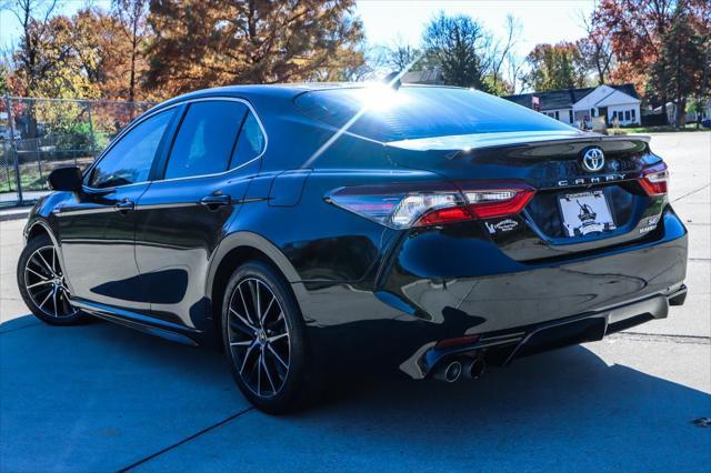 used 2021 Toyota Camry car, priced at $20,000