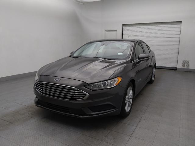 used 2018 Ford Fusion Hybrid car, priced at $13,295