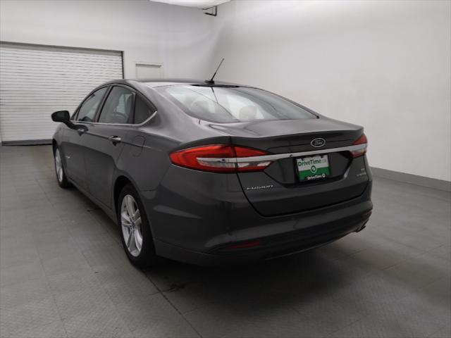 used 2018 Ford Fusion Hybrid car, priced at $13,295