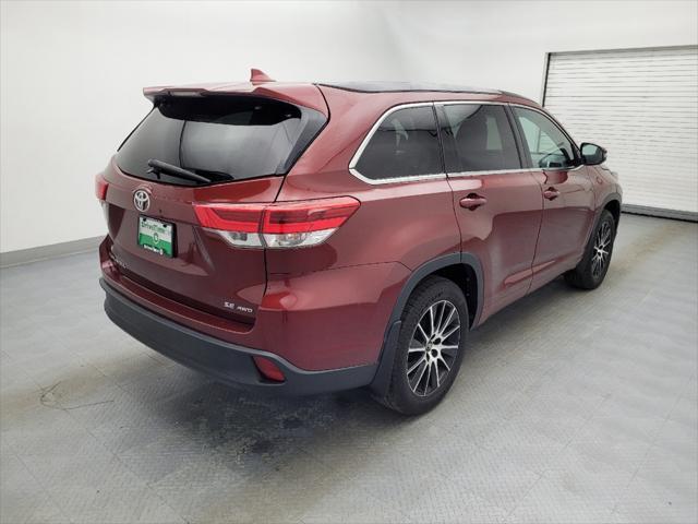 used 2017 Toyota Highlander car, priced at $25,695