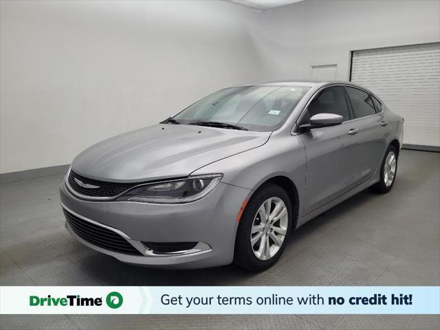 used 2015 Chrysler 200 car, priced at $14,995