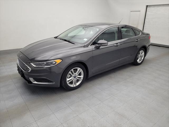 used 2018 Ford Fusion car, priced at $18,095