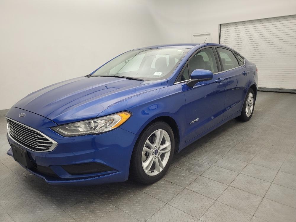 used 2018 Ford Fusion Hybrid car, priced at $15,295