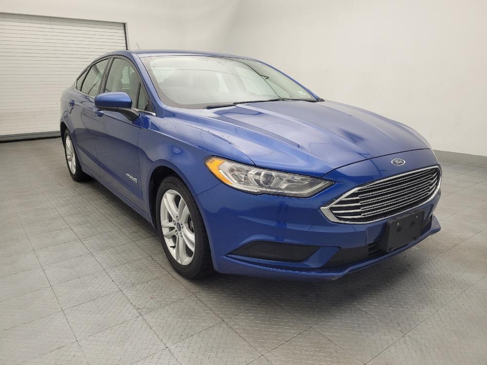used 2018 Ford Fusion Hybrid car, priced at $15,295
