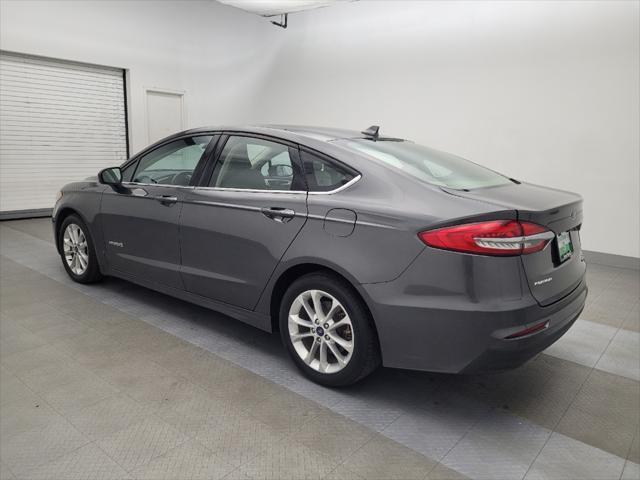 used 2019 Ford Fusion Hybrid car, priced at $17,895