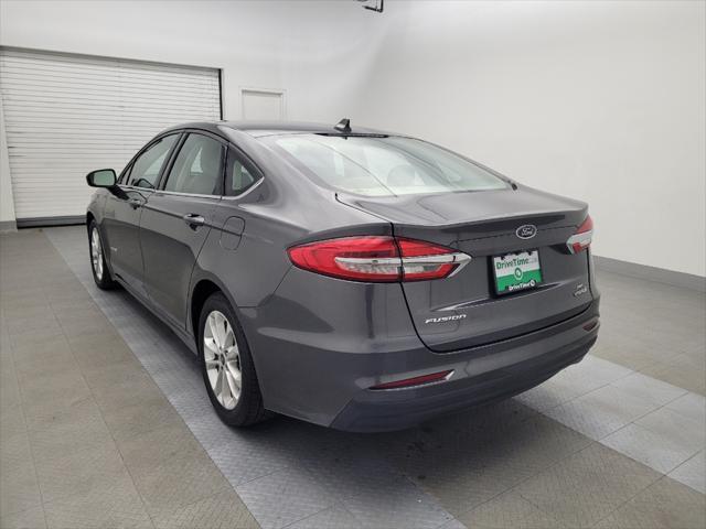 used 2019 Ford Fusion Hybrid car, priced at $17,895