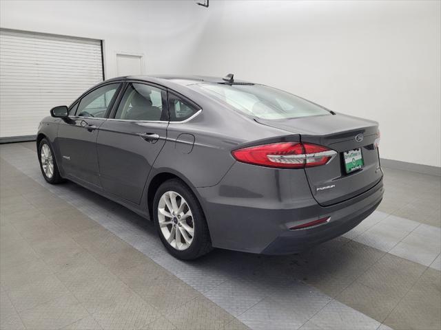 used 2019 Ford Fusion Hybrid car, priced at $17,895