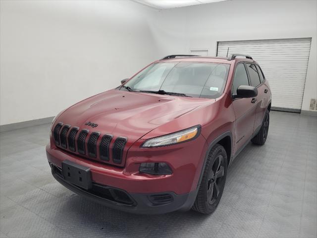 used 2017 Jeep Cherokee car, priced at $14,795