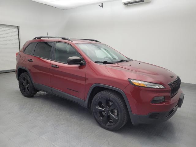 used 2017 Jeep Cherokee car, priced at $14,795