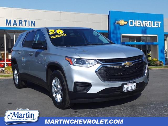 used 2020 Chevrolet Traverse car, priced at $25,995