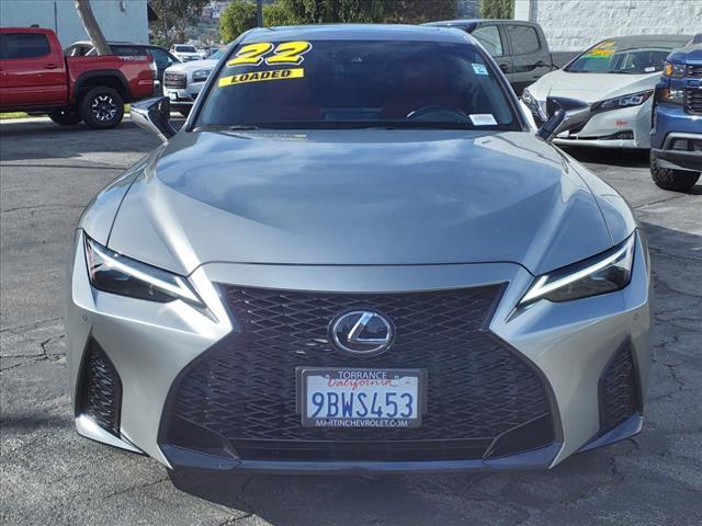 used 2022 Lexus IS 350 car, priced at $40,995