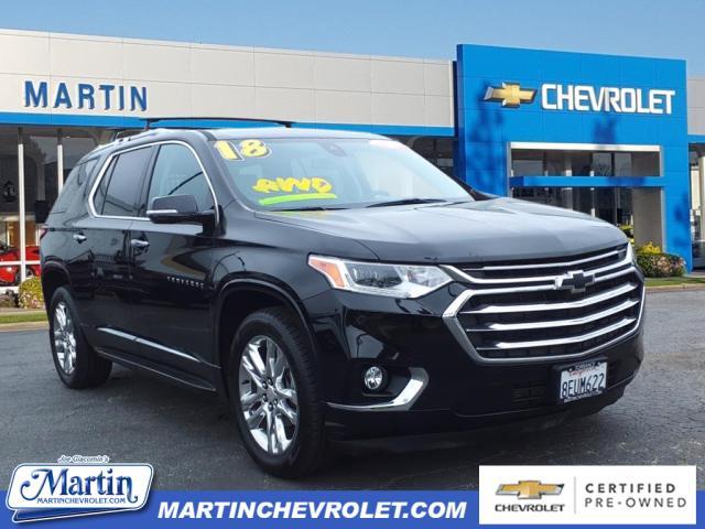 used 2018 Chevrolet Traverse car, priced at $30,788