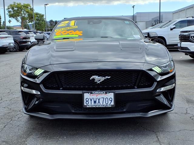 used 2021 Ford Mustang car, priced at $33,995