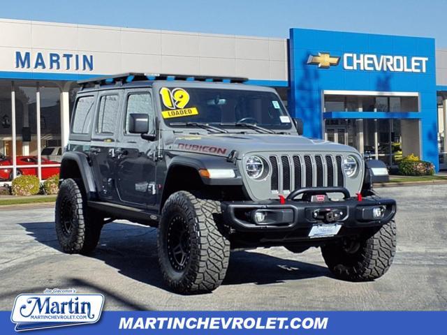 used 2019 Jeep Wrangler Unlimited car, priced at $45,995