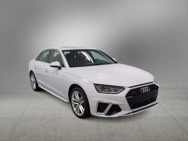 used 2021 Audi A4 car, priced at $20,000