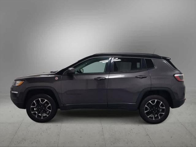 used 2021 Jeep Compass car, priced at $18,500