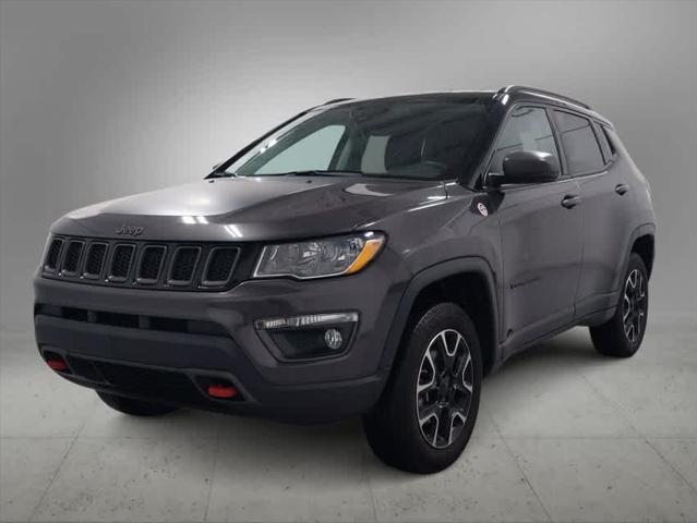 used 2021 Jeep Compass car, priced at $18,500