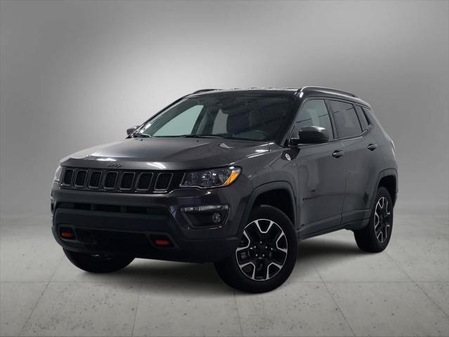 used 2021 Jeep Compass car, priced at $18,500