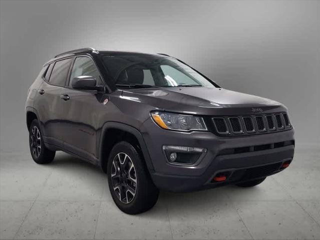 used 2021 Jeep Compass car, priced at $18,500