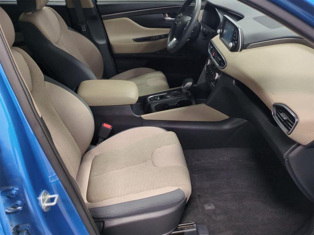 used 2019 Hyundai Santa Fe car, priced at $15,000