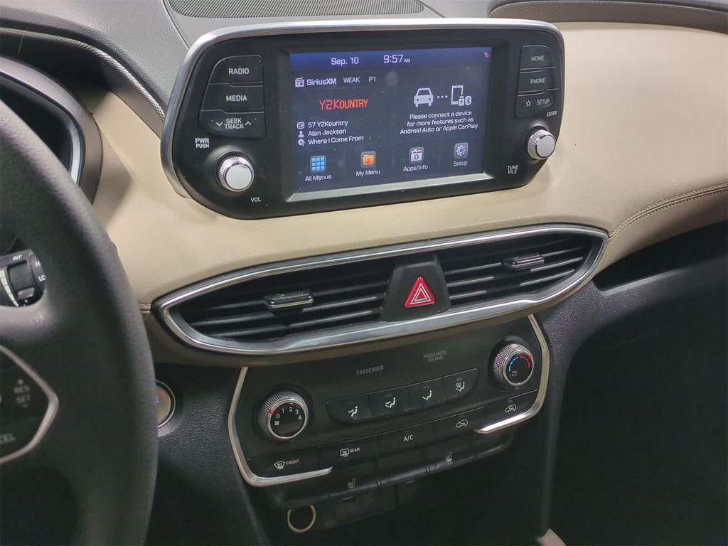 used 2019 Hyundai Santa Fe car, priced at $12,500