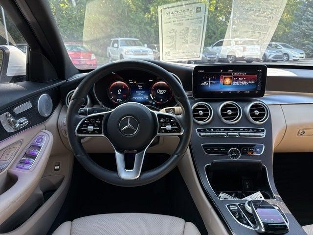 used 2021 Mercedes-Benz C-Class car, priced at $23,990