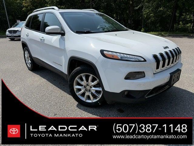used 2015 Jeep Cherokee car, priced at $13,500
