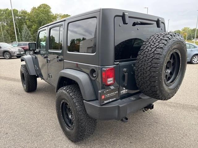 used 2017 Jeep Wrangler Unlimited car, priced at $21,990